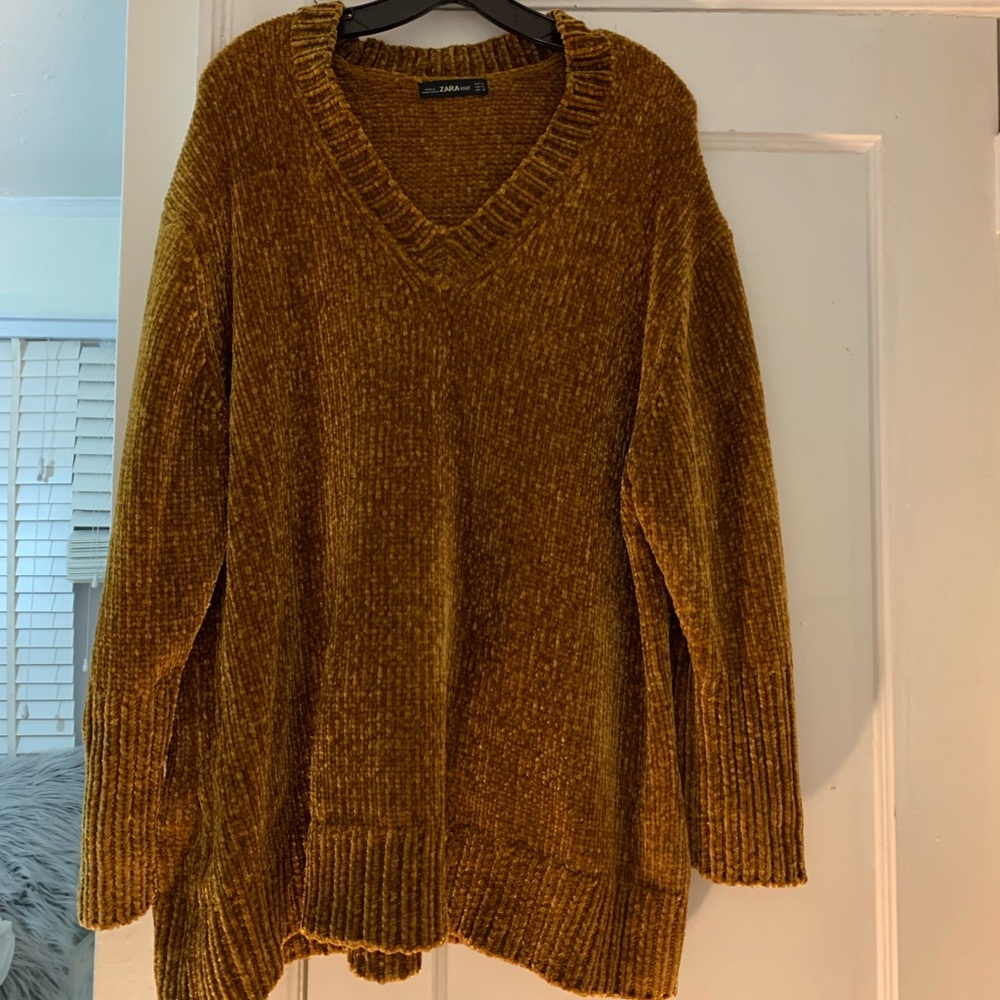 ZARA CHENILLE SWEATER! Never worn!